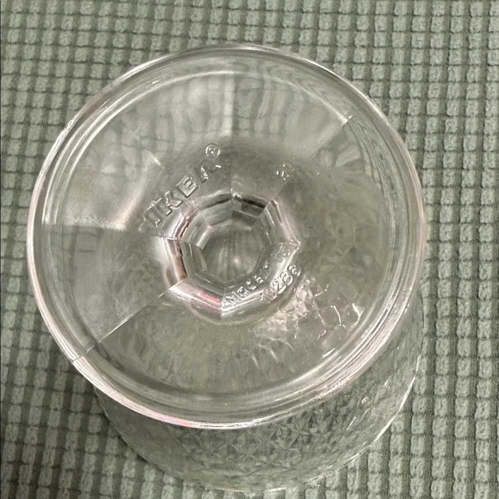 IKEA Clear Glass Serving Bowl